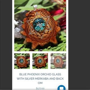 Third Eye Pinecone (Blue Pheonix Orchid)